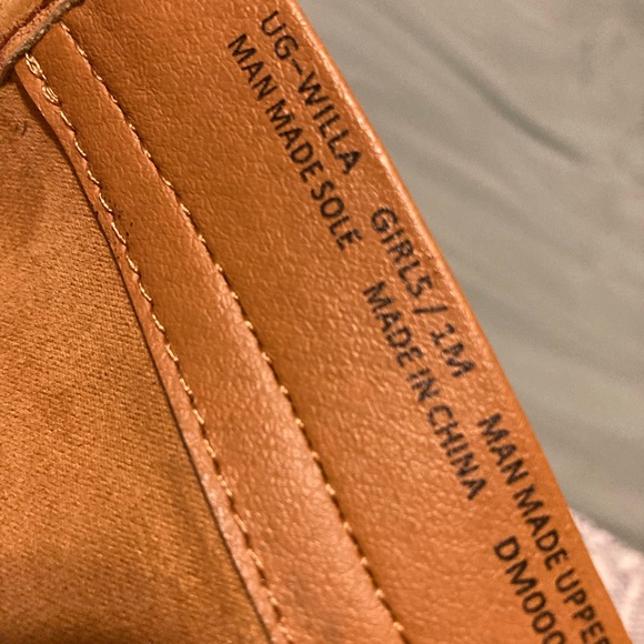 Girls Lucky Tall brown boots Size 1 - Picture 5 of 5